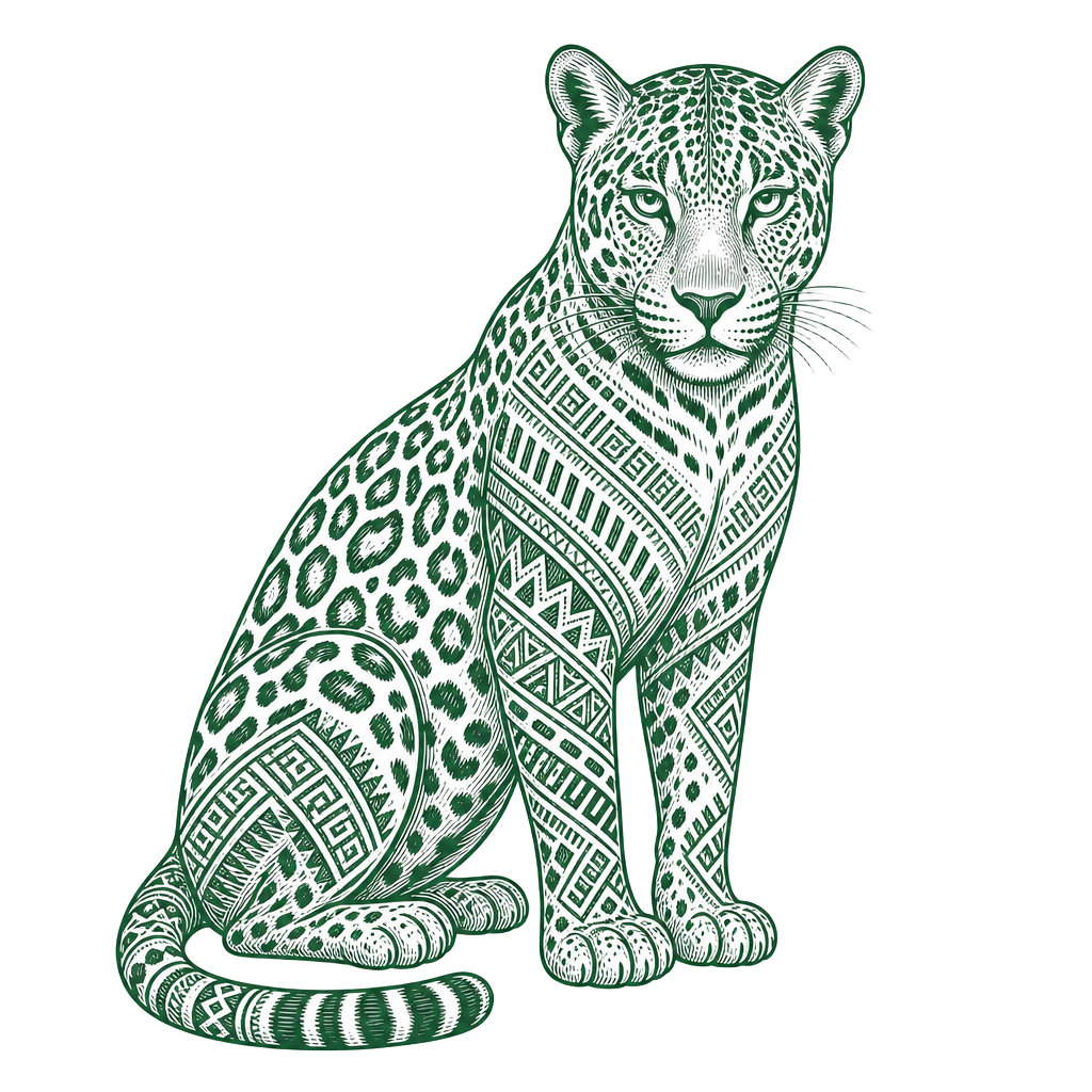jaguar ethnic sitting alert