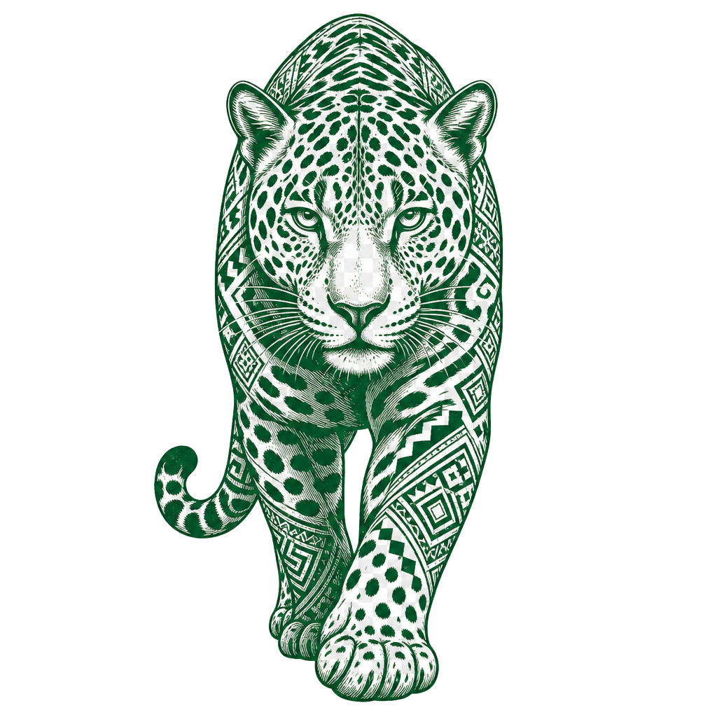 jaguar ethnic walking front